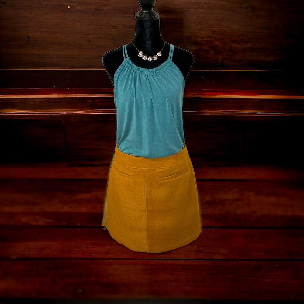 NWOT Sky Blue double strap tank
